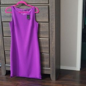 Tahari purple dress